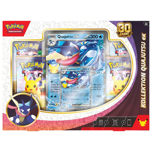 Pokémon TCG: 30 Jahre Kollektion Quajutsu-ex – Deutsch