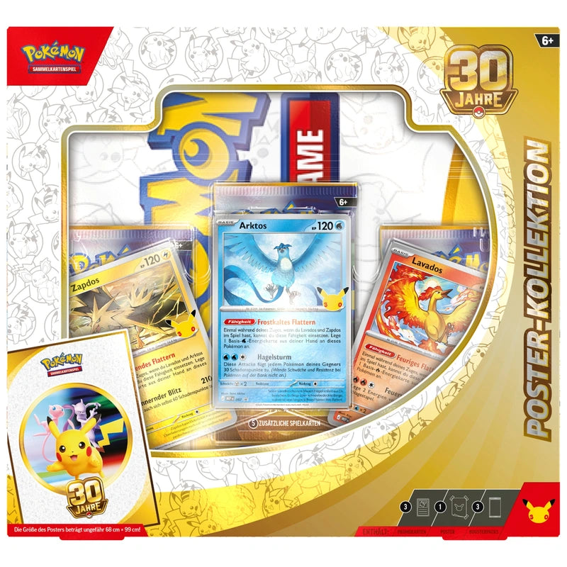 Pokémon TCG: 30 Jahre Poster-Kollektion – Rückseite
