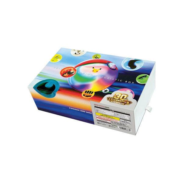 Pokémon 30th Celebration Futuristic Box (JP) – Verpackung