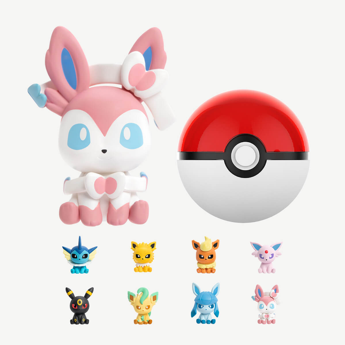 Funism Pokémon Palmsize Wonders Vol. 2 Eevee Set Display