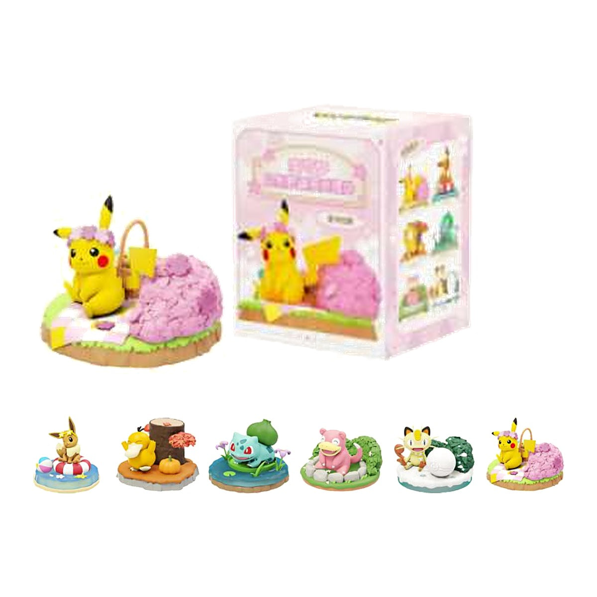Holly Box Pokémon Nature Wild Fun Blind Box mit allen 6 Figuren