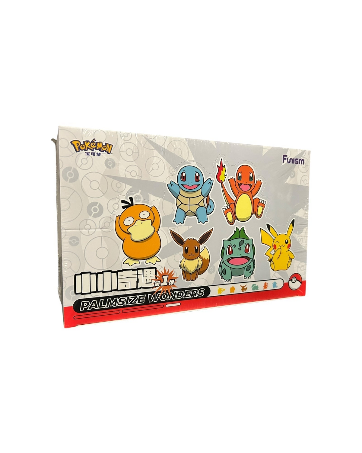 Funism Pokémon Palmsize Wonders Vol. 1 Middlebox mit 12 Pokéball-Kapseln
